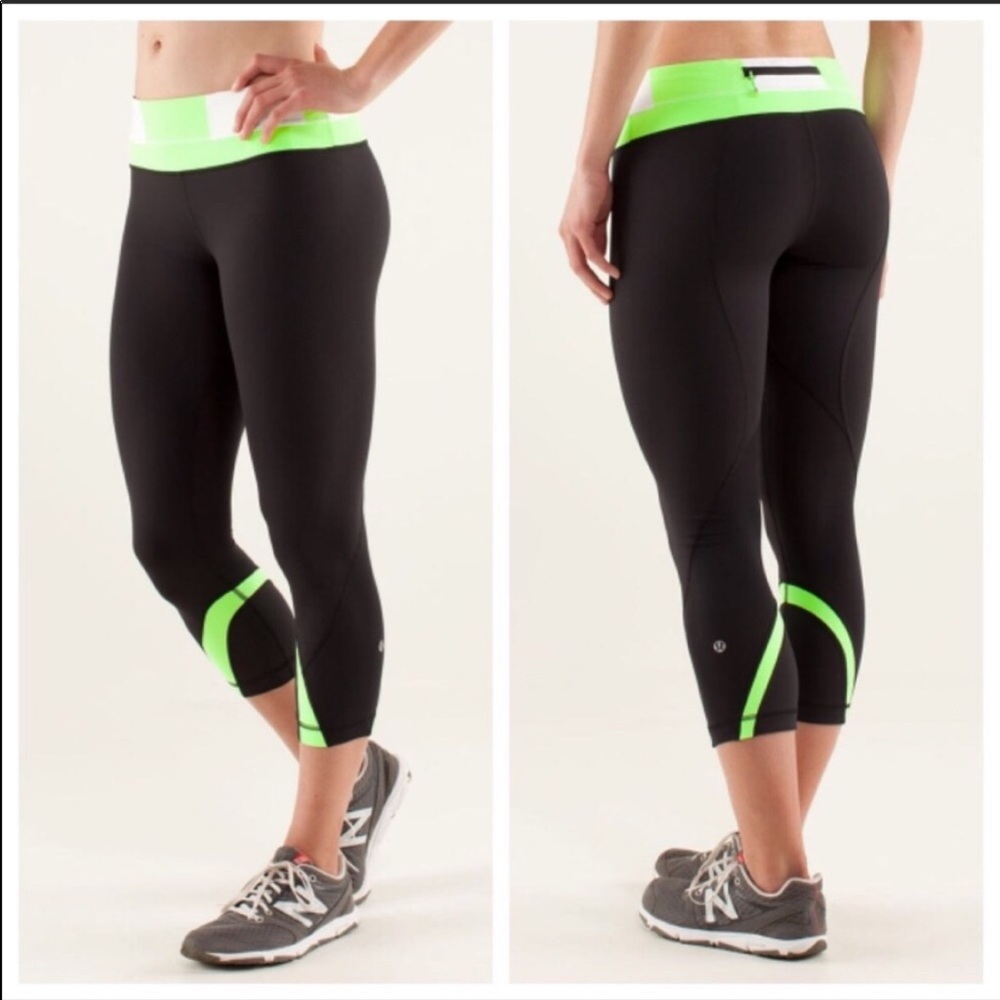 🍋Lululemon Run Inspire Crops Sz. 4